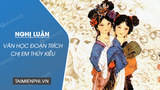 Bai van Nghi luan van hoc doan trich Chi em Bai van Nghi luan van hoc doan trich Chi em