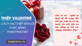 Cach tao thiep Valentine kem loi chuc bang PaintPaintNET Cach tao thiep Valentine kem loi chuc bang PaintPaintNET