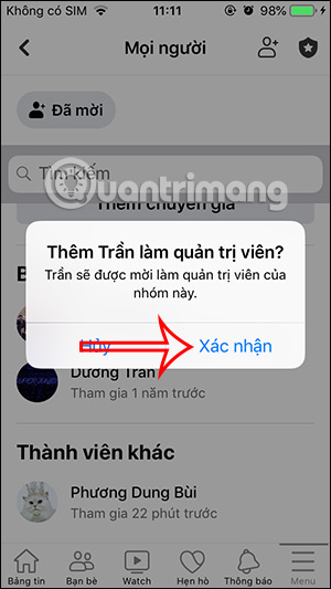 Facebook nhom them quan tri 8 Facebook nhom them quan tri 8