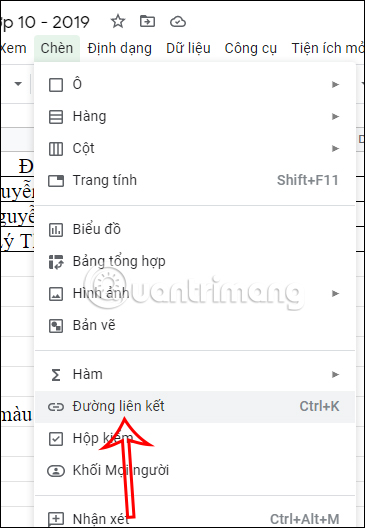 Google Sheets dung dai o dat ten 1 Google Sheets dung dai o dat ten 1