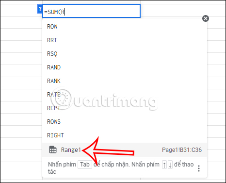 Google Sheets dung dai o dat ten 5 Google Sheets dung dai o dat ten 5