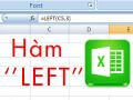 Ham LEFT trong Excel cu phap vi du ham cat Ham LEFT trong Excel cu phap vi du ham cat