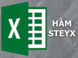 Ham STEYX trong Excel cu phap va cach su dung Ham STEYX trong Excel cu phap va cach su dung