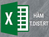 Ham TDISTRT trong Excel cu phap va cach dung ham Ham TDISTRT trong Excel cu phap va cach dung ham