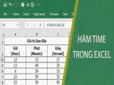 Ham TIME trong Excel cu phap va cach su dung Ham TIME trong Excel cu phap va cach su dung