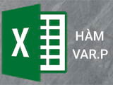 Ham VARP trong Excel cu phap cach su dung Ham VARP trong Excel cu phap cach su dung