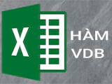 Ham VDB trong Excel 2016 2013 2011 2007 Ham VDB trong Excel 2016 2013 2011 2007