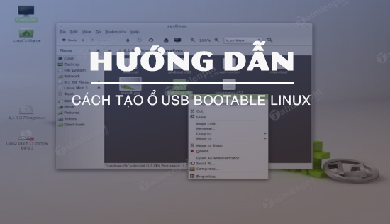 Huong dan tao o USB Bootable Huong dan tao o USB Bootable