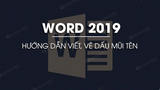 Huong dan ve mui ten trong Word 2019 Shapes net Huong dan ve mui ten trong Word 2019 Shapes net