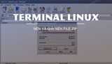 Nen va giai nen file ZIP tren Terminal Nen va giai nen file ZIP tren Terminal