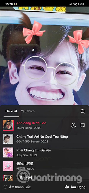 TikTok filter mieng rong 5 TikTok filter mieng rong 5