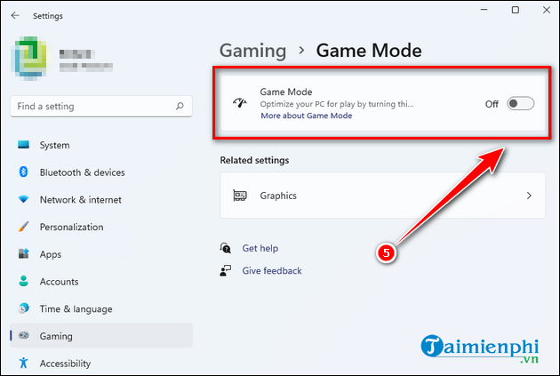 cach bat tat che do game mode win 11 3 cach bat tat che do game mode win 11 3