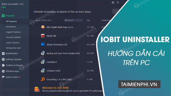 cach cai dat iobit uninstaller cach cai dat iobit uninstaller