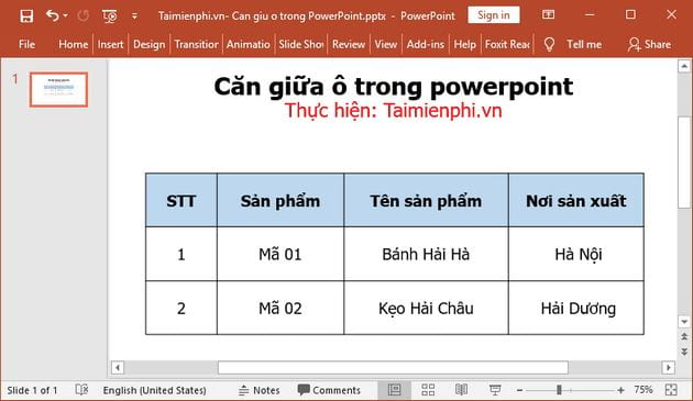 cach can giua o trong powerpoint 6 cach can giua o trong powerpoint 6