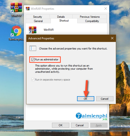cach chay winrar voi quyen administrator 4 cach chay winrar voi quyen administrator 4