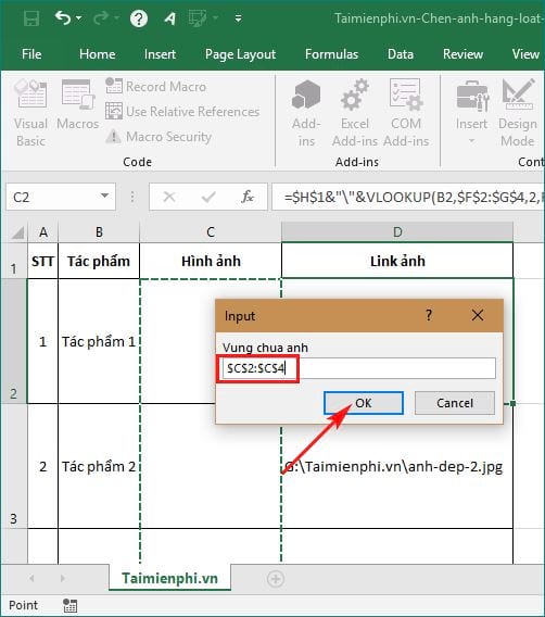 cach chen anh hang loat vao o excel chen nhieu anh cung luc 10 cach chen anh hang loat vao o excel chen nhieu anh cung luc 10