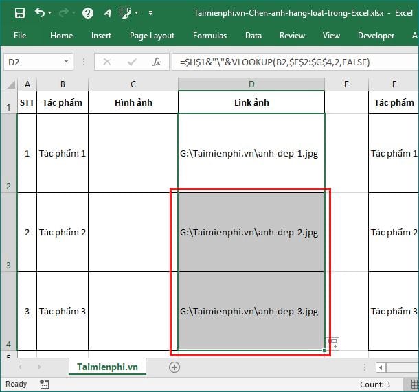 cach chen anh hang loat vao o excel chen nhieu anh cung luc 6 cach chen anh hang loat vao o excel chen nhieu anh cung luc 6