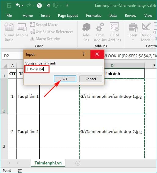 cach chen anh hang loat vao o excel chen nhieu anh cung luc 9 cach chen anh hang loat vao o excel chen nhieu anh cung luc 9