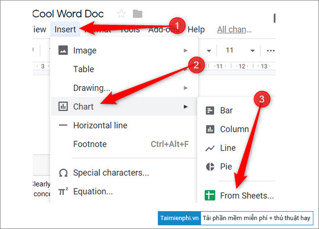 cach chen bang tinh google sheets vao google docs 1 cach chen bang tinh google sheets vao google docs 1