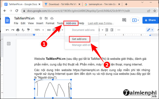 cach chen chu ky trong google docs 5 cach chen chu ky trong google docs 5