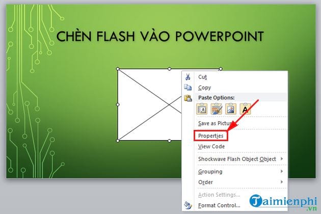 cach chen flash vao powerpoint 6 cach chen flash vao powerpoint 6