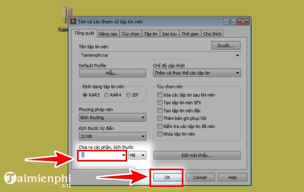 cach chia nho file nen bang winrar tieng viet 3 cach chia nho file nen bang winrar tieng viet 3