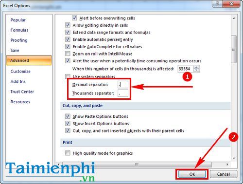 cach chuyen dau phay thanh dau cham trong excel 5 cach chuyen dau phay thanh dau cham trong excel 5