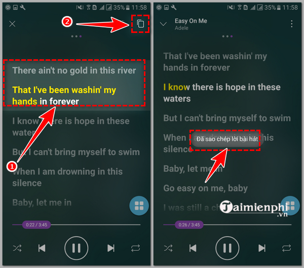 cach copy loi bai hat tren zing mp3 2 cach copy loi bai hat tren zing mp3 2