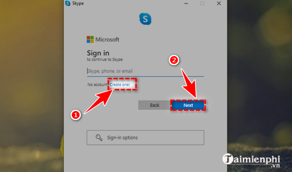 cach dang ky skype tren laptop 2 cach dang ky skype tren laptop 2