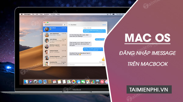 cach dang nhap imessage tren macbook 5 cach dang nhap imessage tren macbook 5