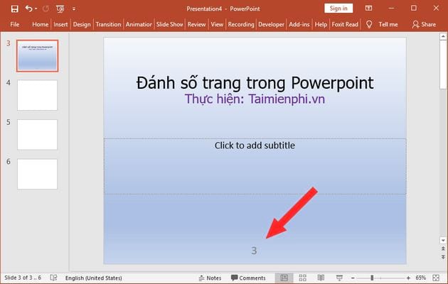 cach danh so trang trong powerpoint 6 cach danh so trang trong powerpoint 6