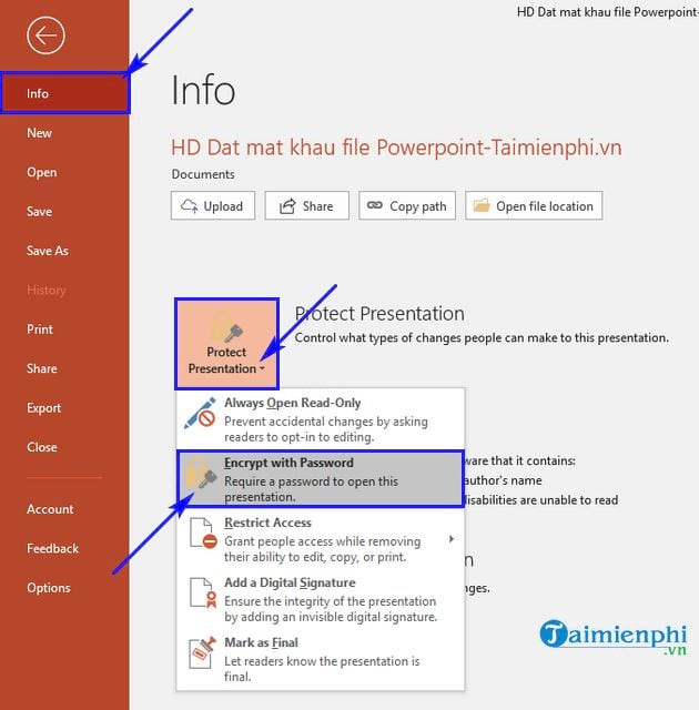 cach dat mat khau file powerpoint 1 cach dat mat khau file powerpoint 1