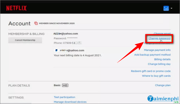 cach doi mat khau netflix 2 cach doi mat khau netflix 2