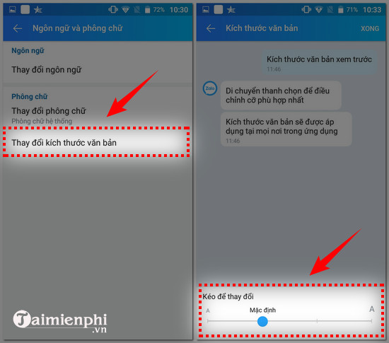 cach doi ngon ngu phong chu tren zalo cho android 5 cach doi ngon ngu phong chu tren zalo cho android 5
