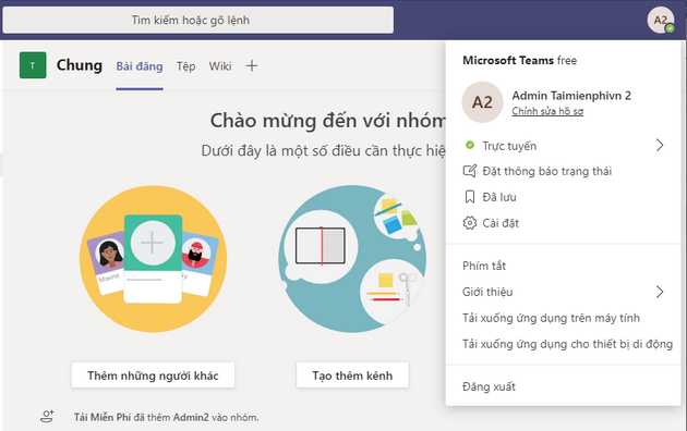 cach doi ten tren microsoft teams 3 cach doi ten tren microsoft teams 3