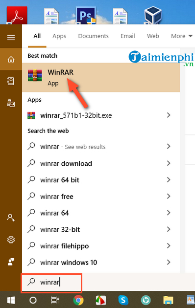 cach dua winrar vao startmenu taskbar windows 10 2 cach dua winrar vao startmenu taskbar windows 10 2