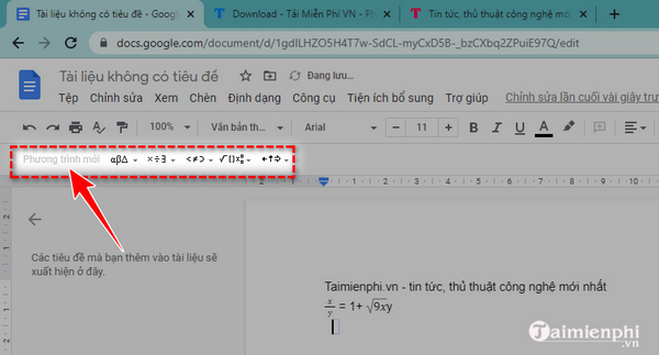 cach go cong thuc toan hoc tren google docs 11 cach go cong thuc toan hoc tren google docs 11