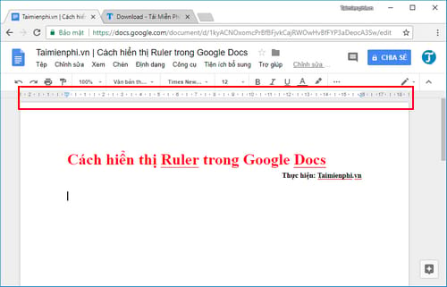 cach hien thi ruler trong google docs 3 cach hien thi ruler trong google docs 3