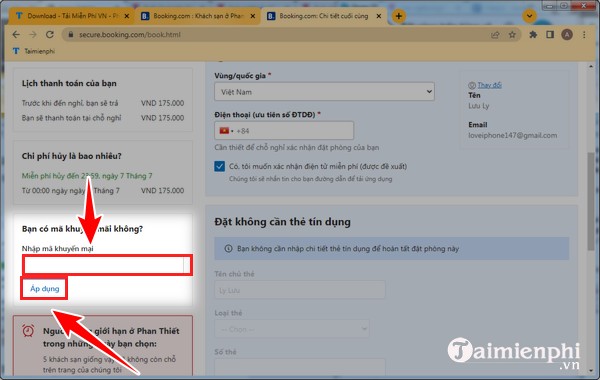 cach lay ma giam gia booking 5 cach lay ma giam gia booking 5
