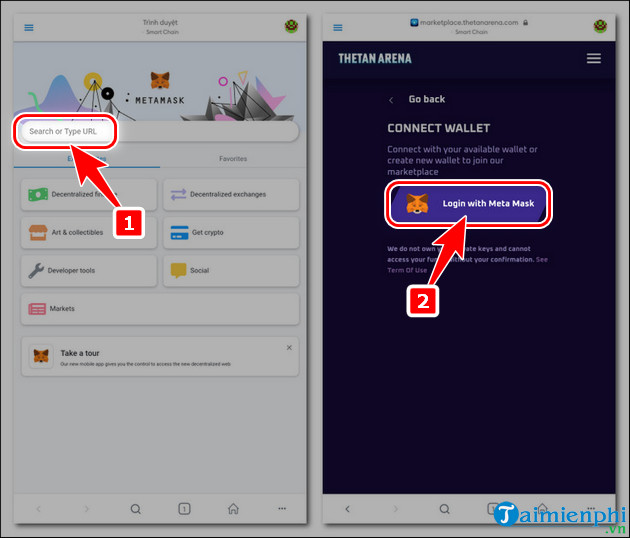 cach lien ket game thetan arena voi vi metamask 2 cach lien ket game thetan arena voi vi metamask 2