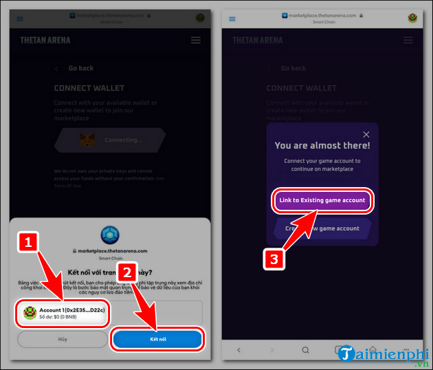 cach lien ket game thetan arena voi vi metamask 3 cach lien ket game thetan arena voi vi metamask 3
