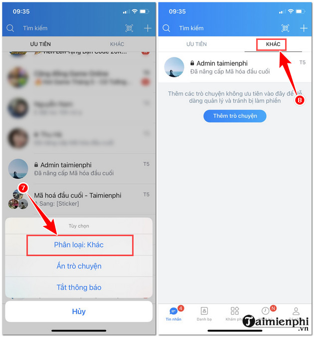 cach phan loai tin nhan tren zalo 8 cach phan loai tin nhan tren zalo 8