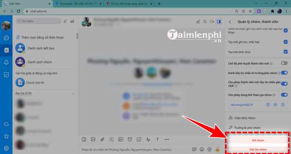 cach roi nhom chat zalo 8 cach roi nhom chat zalo 8