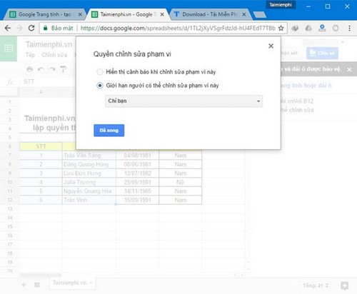 cach set quyen cell sheet thiet lap quyen theo khu vuc tren google sheet 9 cach set quyen cell sheet thiet lap quyen theo khu vuc tren google sheet 9
