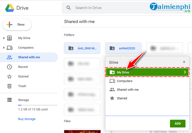 cach su dung add to my drive tren google drive 2 cach su dung add to my drive tren google drive 2