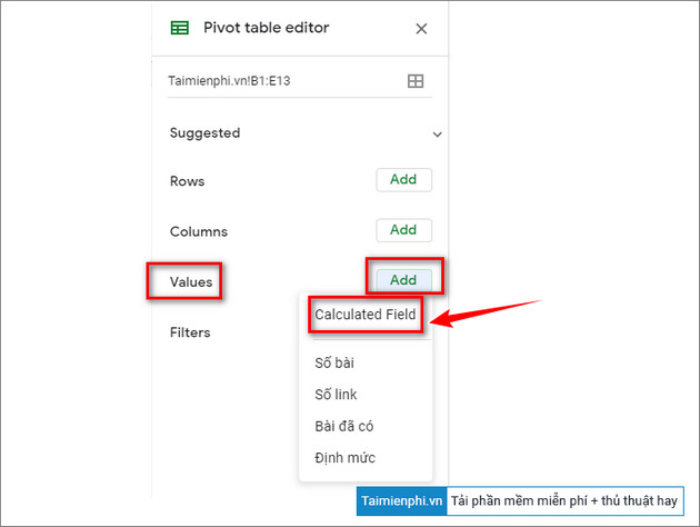 cach tao bang thong ke pivot table tren google sheets 8 cach tao bang thong ke pivot table tren google sheets 8