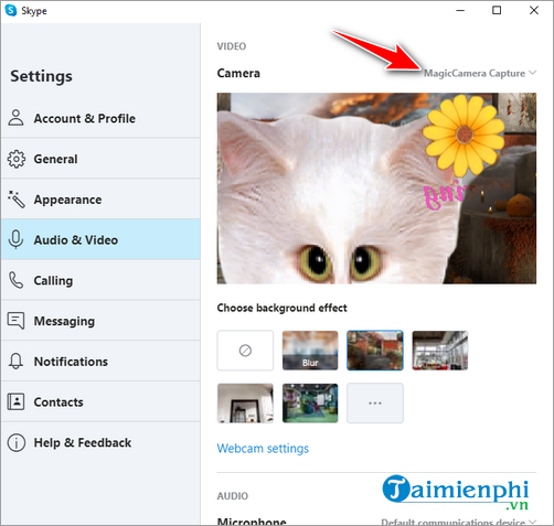 cach tao hieu ung webcam khi goi video skype bang magic camera 6 cach tao hieu ung webcam khi goi video skype bang magic camera 6