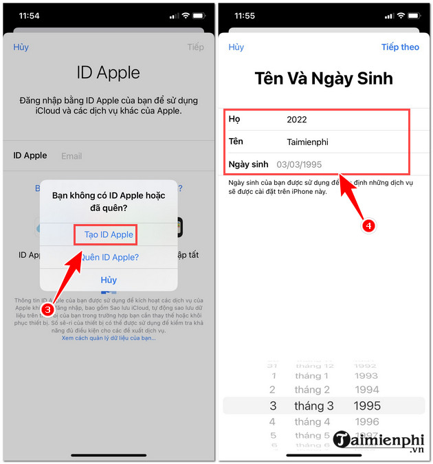 cach tao id apple 2022 2 cach tao id apple 2022 2