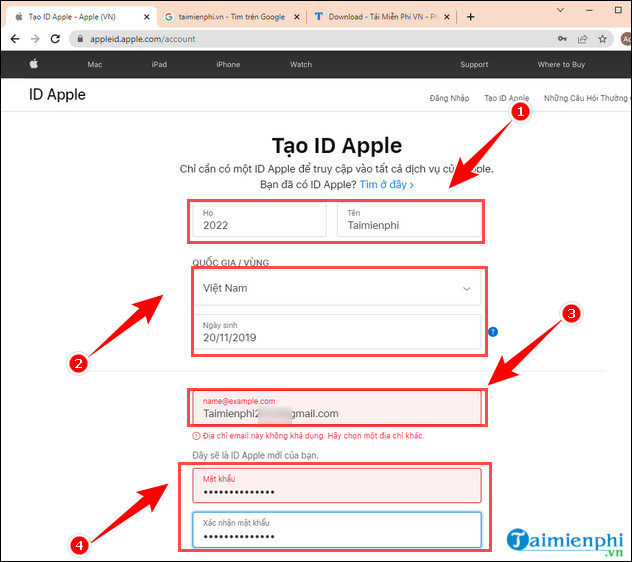 cach tao id apple 2022 6 cach tao id apple 2022 6