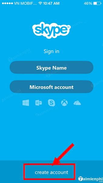 cach tao tai khoan skype tren iphone 1 cach tao tai khoan skype tren iphone 1